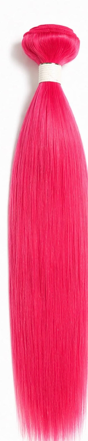 30 inch Hot Pink Hair Bundle