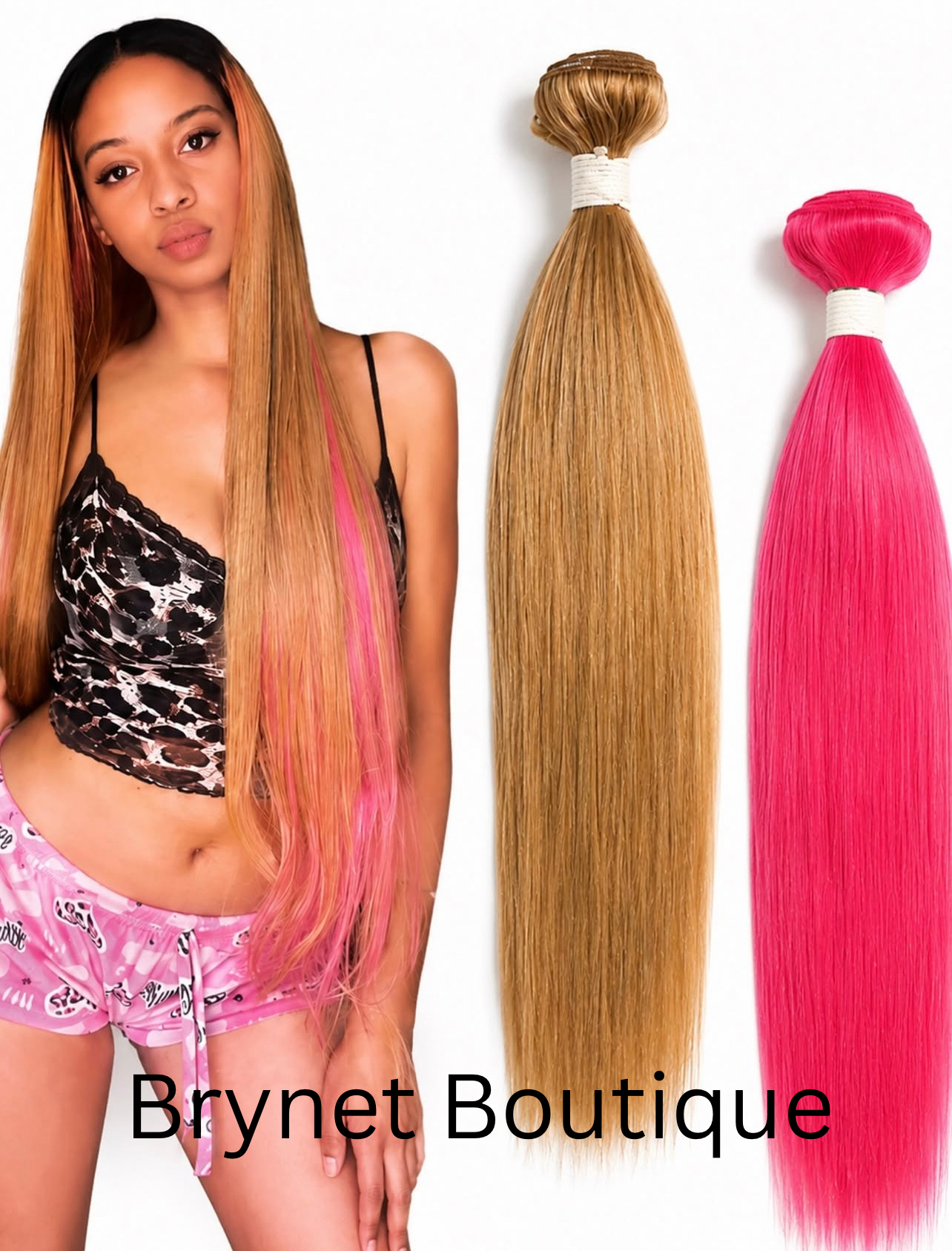 30 in Honey Blonde Hair Bundle